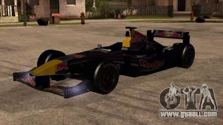 F1 Red Bull Sport for GTA San Andreas