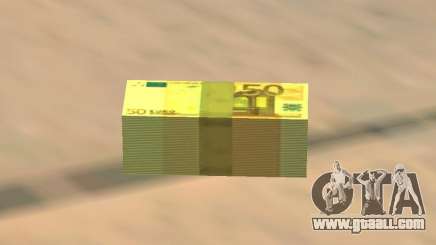 Euro money mod v 1.5 50 euros I for GTA San Andreas