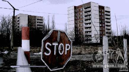 Loading screens Chernobyl for GTA San Andreas