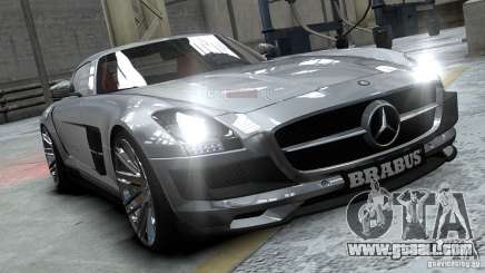 Mercedes-Benz SLS 2011 Brabus AMG Widestar for GTA 4