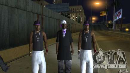 The Ballas Gang [CKIN PACK] for GTA San Andreas