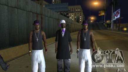 The Ballas Gang [CKIN PACK] for GTA San Andreas