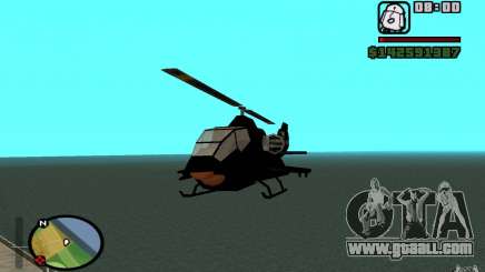 Urban Strike helicopter for GTA San Andreas