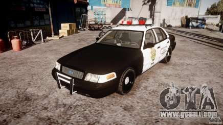 Ford Crown Victoria Raccoon City Police Car for GTA 4