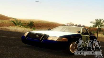 Ford Crown Victoria Masachussttss Police for GTA San Andreas