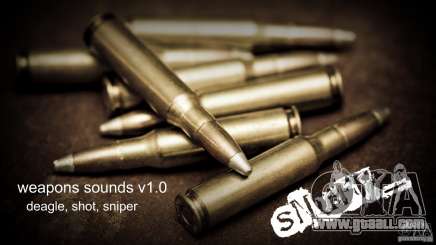 Weapons sounds v1.0 for GTA San Andreas
