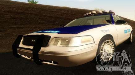 Ford Crown Victoria Virginia Police for GTA San Andreas