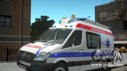 Mercedes-Benz Sprinter Azerbaijan Ambulance v0.2 for GTA 4