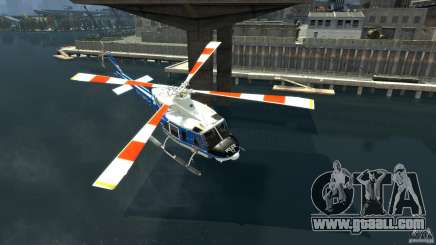Bell412/NYPD Air Sea Rescue Helicopter for GTA 4