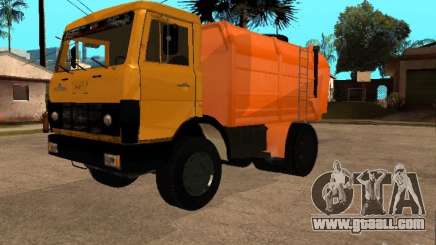 MAZ 54323 GARBAGE TRUCK for GTA San Andreas