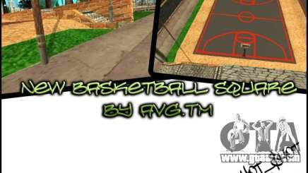 The new basketball court for GTA San Andreas