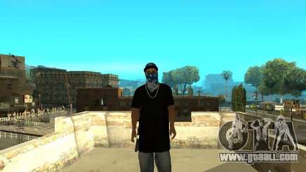 Varrios Los Aztecas Gang Skins for GTA San Andreas