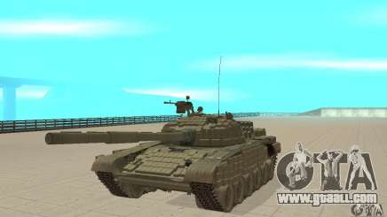 Tank t-72B for GTA San Andreas