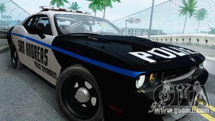 Dodge Challenger SRT8 2010 Police for GTA San Andreas