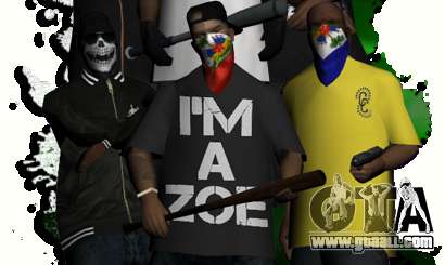 A new gang to replace passers-by for GTA San Andreas