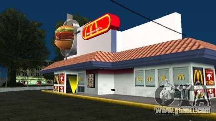 Mc Donalds for GTA San Andreas