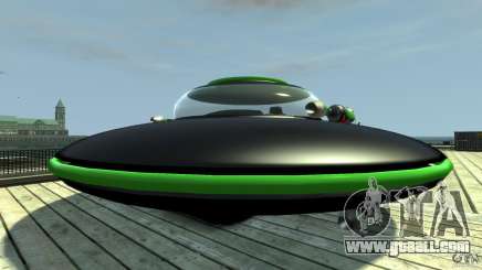 UFO neon ufo green for GTA 4