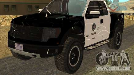 Ford Raptor Police for GTA San Andreas