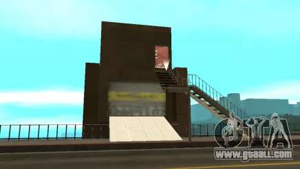 Red-Elevator lift Bridge bridge for GTA San Andreas