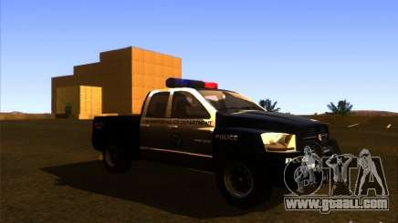 Dodge Ram 1500 Police for GTA San Andreas