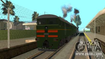 Locomotive 2te116 for GTA San Andreas