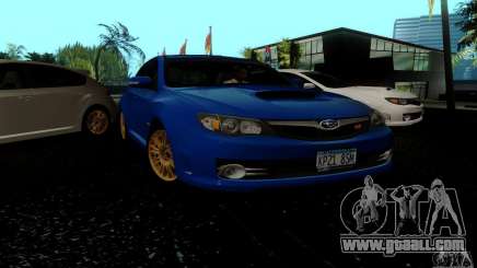 2008 Subaru Impreza Tuneable for GTA San Andreas