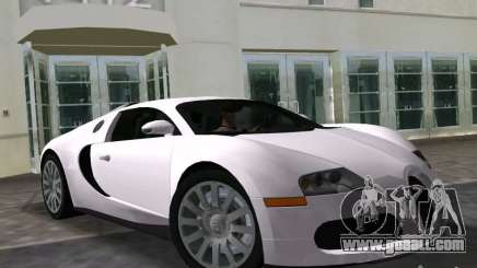 Bugatti Veyron EB 16.4 for GTA Vice City