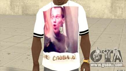 T-shirt: Exuberant Slavik for GTA San Andreas