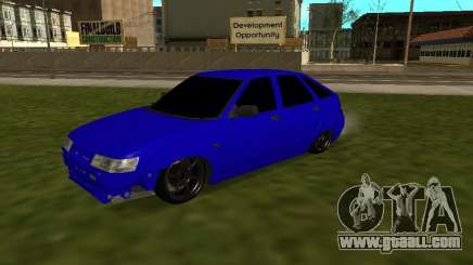 VAZ 2112 turquoise for GTA San Andreas