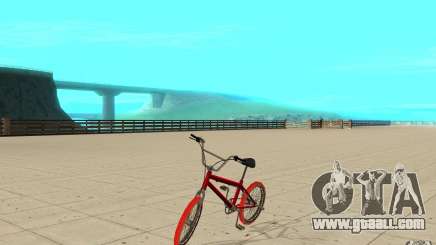 Zeros BMX RED tires for GTA San Andreas