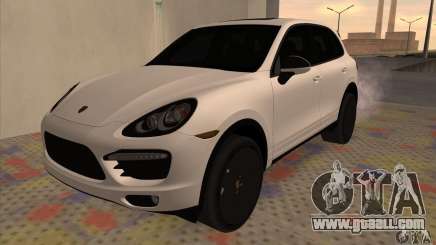 Porsche Cayenne Turbo Black Edition for GTA San Andreas