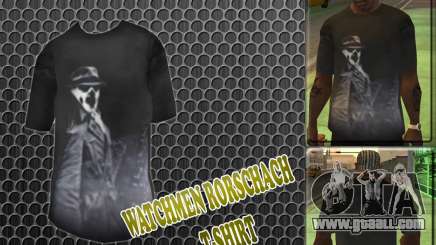 Watchmen Rorschach Shirt for GTA San Andreas