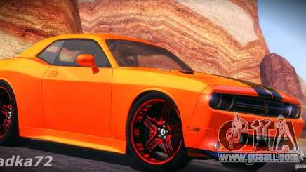Dodge Quinton Rampage Jackson Challenger SRT8 v1 for GTA San Andreas