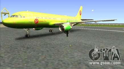 Airbus A-320 S7Airlines for GTA San Andreas