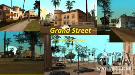 Grand Street for GTA San Andreas