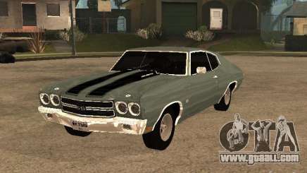 Chevrolet Chevelle SS 454 1970 for GTA San Andreas