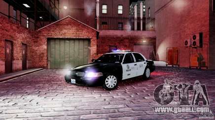 Ford Crown Victoria CVPI-K9 V6.9A-LAPD-ELS for GTA 4
