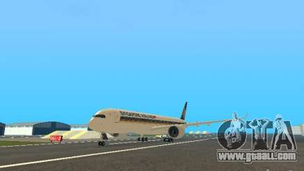 Airbus A350-900 Singapore Airlines for GTA San Andreas