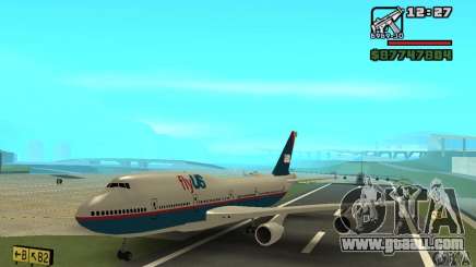 Aircraft from GTA 4 Boeing 747 for GTA San Andreas