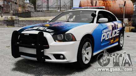 Dodge Charger 2013 Police Code 3 RX2700 v1.1 ELS for GTA 4