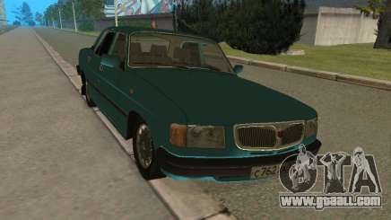 GAZ 3110 Volga turquoise for GTA San Andreas