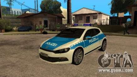 Volkswagen Scirocco German Police for GTA San Andreas