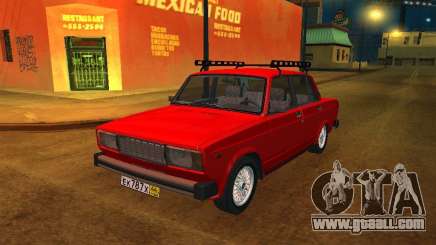 VAZ 2105 red for GTA San Andreas