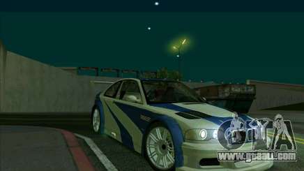 BMW M3 GTR Final for GTA San Andreas