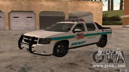 Chevrolet Avalanche Orange County Sheriff for GTA San Andreas
