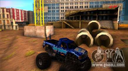 Monster Truck Blue Thunder for GTA San Andreas