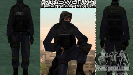 HQ skin S.W.A.T for GTA San Andreas