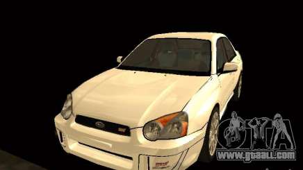 Subaru Impreza WRX STi белый for GTA San Andreas