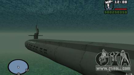 Submarine for GTA San Andreas