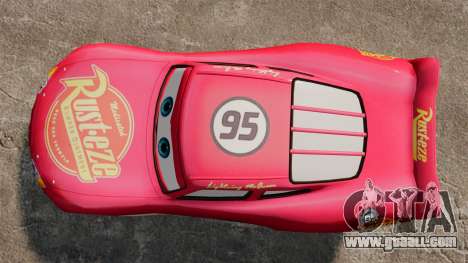 Lightning McQueen v1.2 for GTA 4